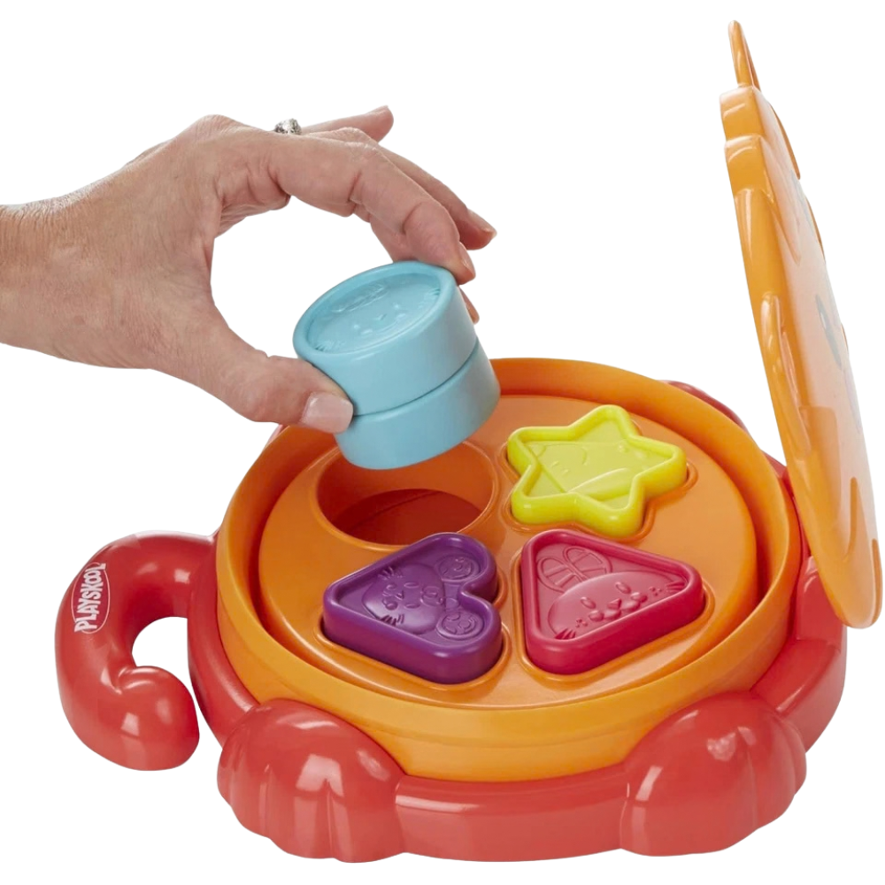Playskool Pop-Up Shape Sorter Baby Toy Portable Collapsible Matching Game 18M+