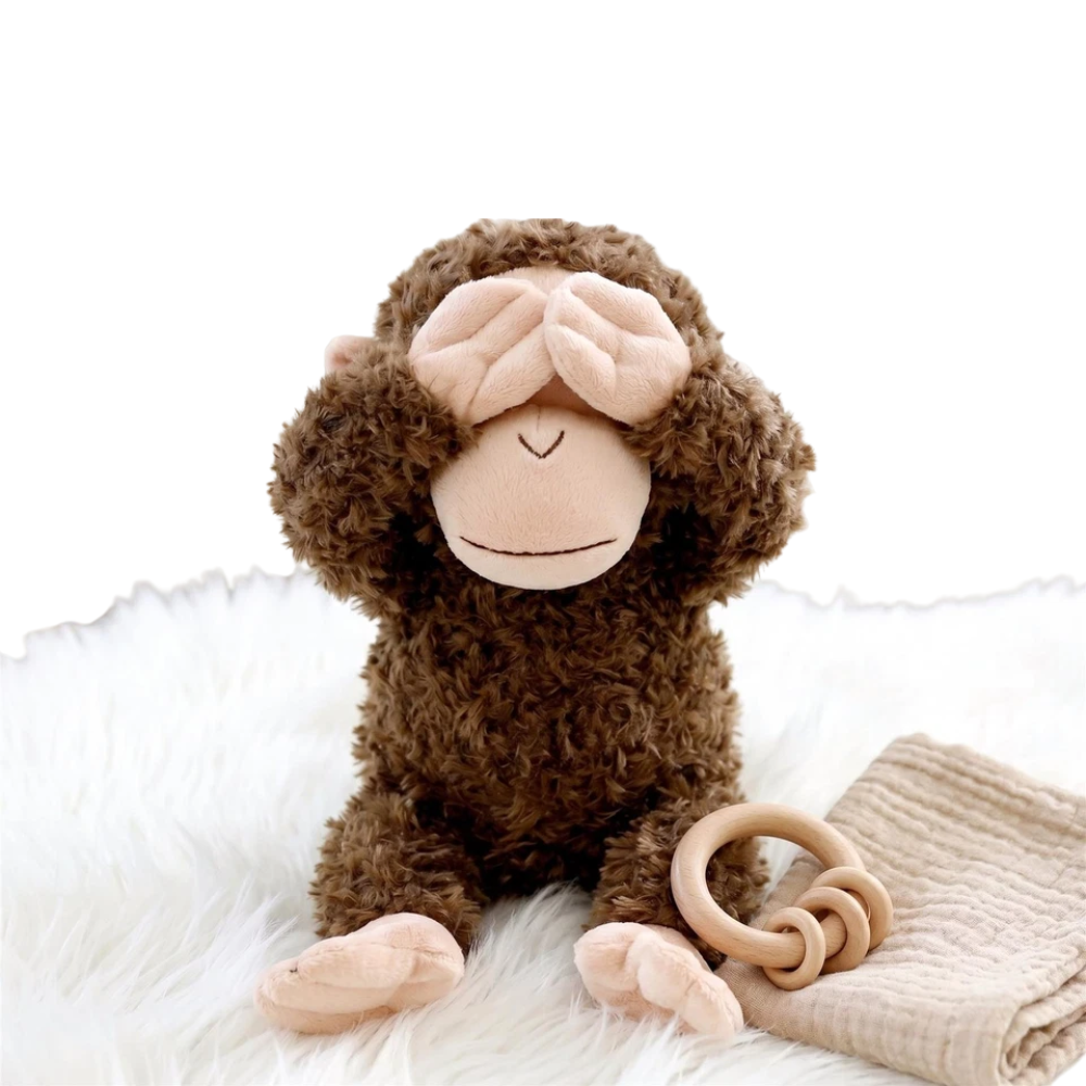 Hanging Monkey 8" Orangutan Plush Soft Toy Cuddly Teddy Stuffed Animal Kids Nursery