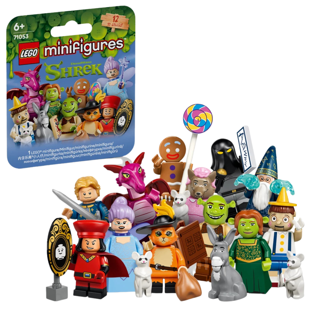 Lego Shrek Series Minifigures 71053 Sealed Box of 36 Collectible Character Figures