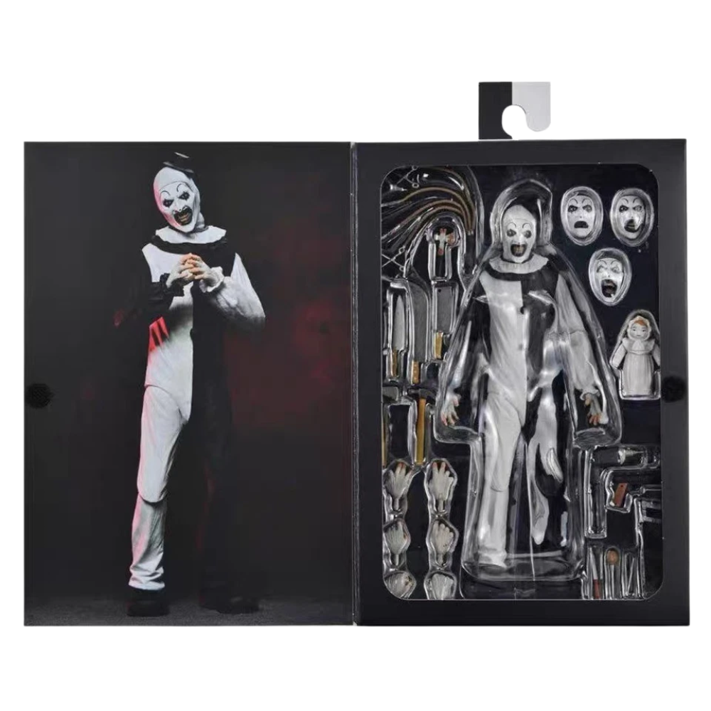 NECA Terrifier Art the Clown Halloween Horror 7" Action Figure Toy Gift