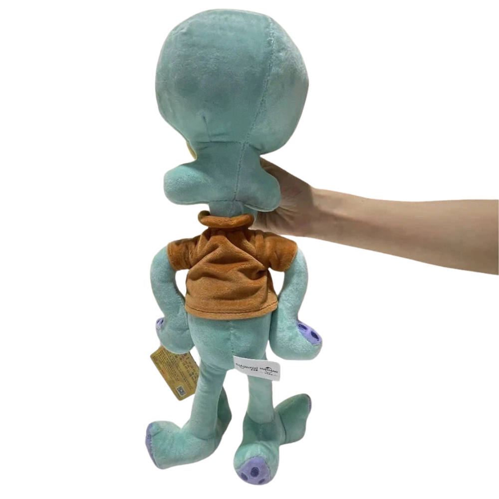 Spongebob Squarepants Squidward Plush Soft Toy Teddy 40cm Cuddly Cartoon Character Gift Kids Collectors