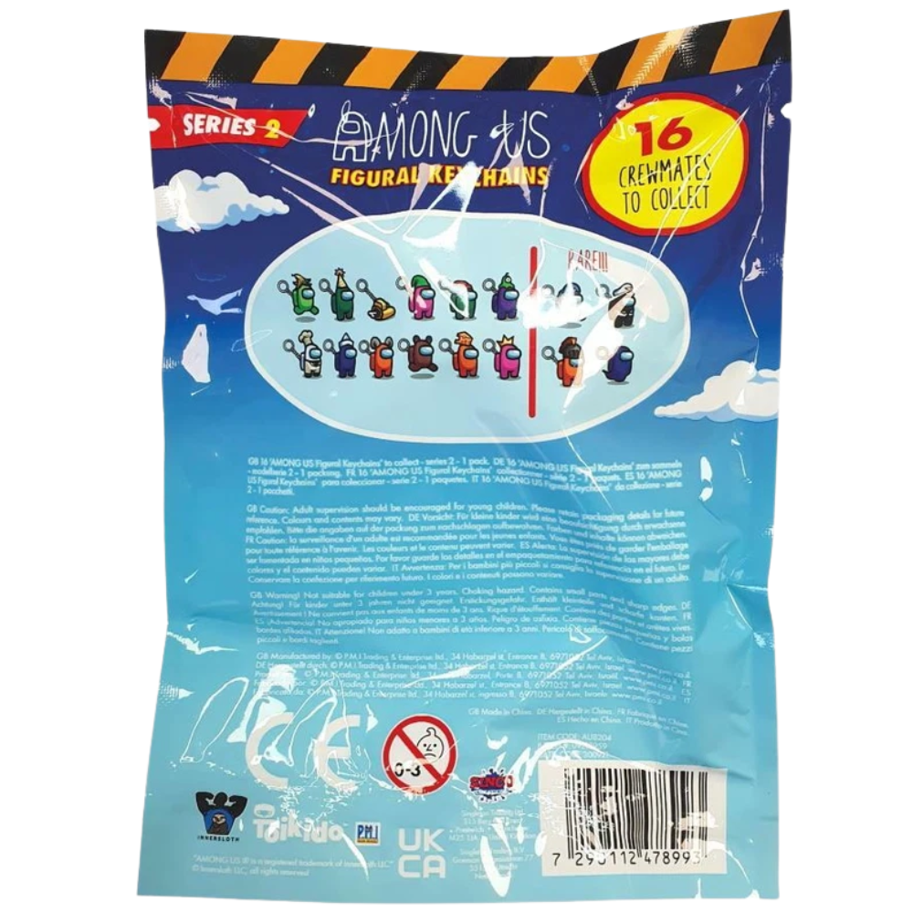 Among Us Figure Series 2 Keychain Blind Bag Random Character Collectable Toy Gift
