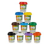 Kids Dough Craft Art Set 22 Pcs Modelling Clay Shapes Shapers Creative Playset Boys Girls
