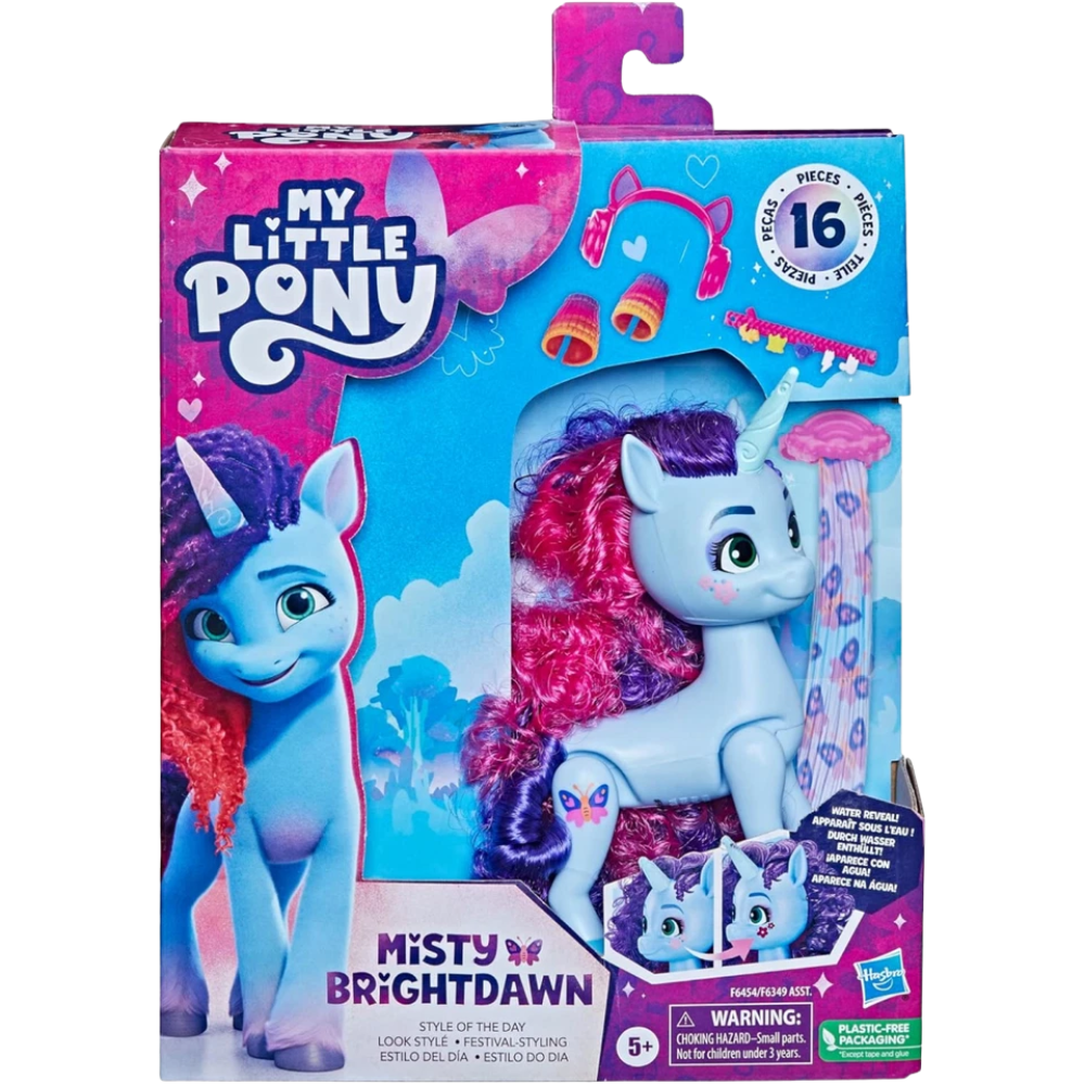 My Little Pony Misty Brightdawn Style of the Day Fashion Doll with Accessories Kids Toy