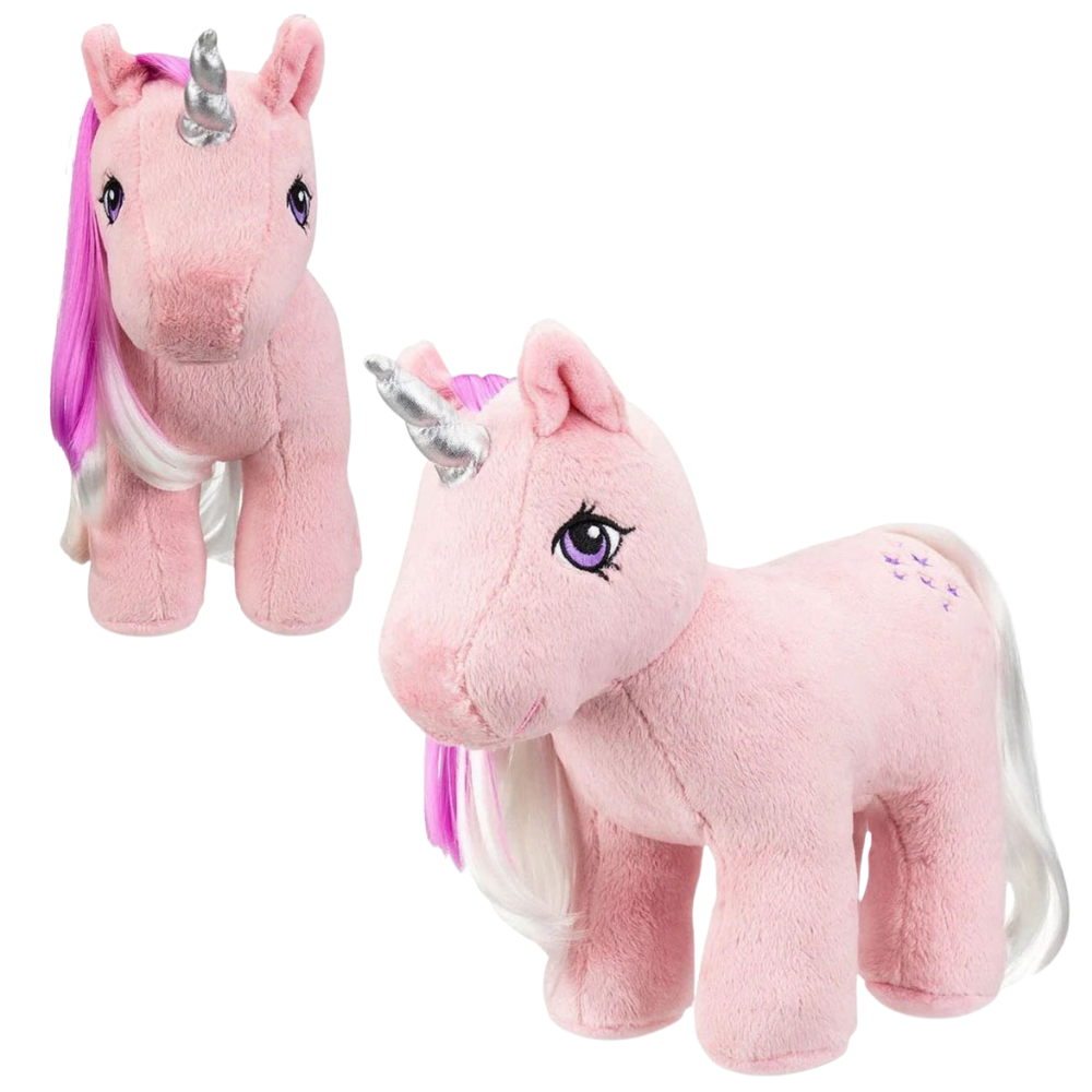My Little Pony Plush Toys Soft Cuddly Applejack Twilight & Medley Characters for Kids
