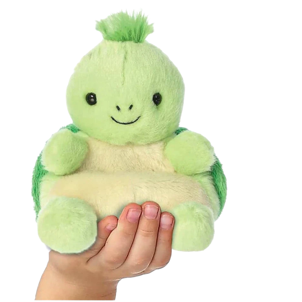 Aurora Palm Pals Tiny Turtle 5-Inch Soft Plush Toy Cute Collectible Gift
