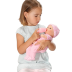 Baby Annabell Little Annabell Doll 36cm with Soft Body, Sleeping Eyes, Bottle, Hat and Romper
