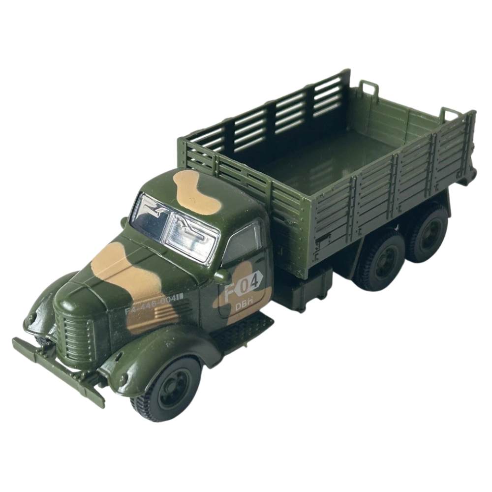 Military Army Transporter Lorry Truck Diecast Model Toy with Moving Parts 1:64 Scale