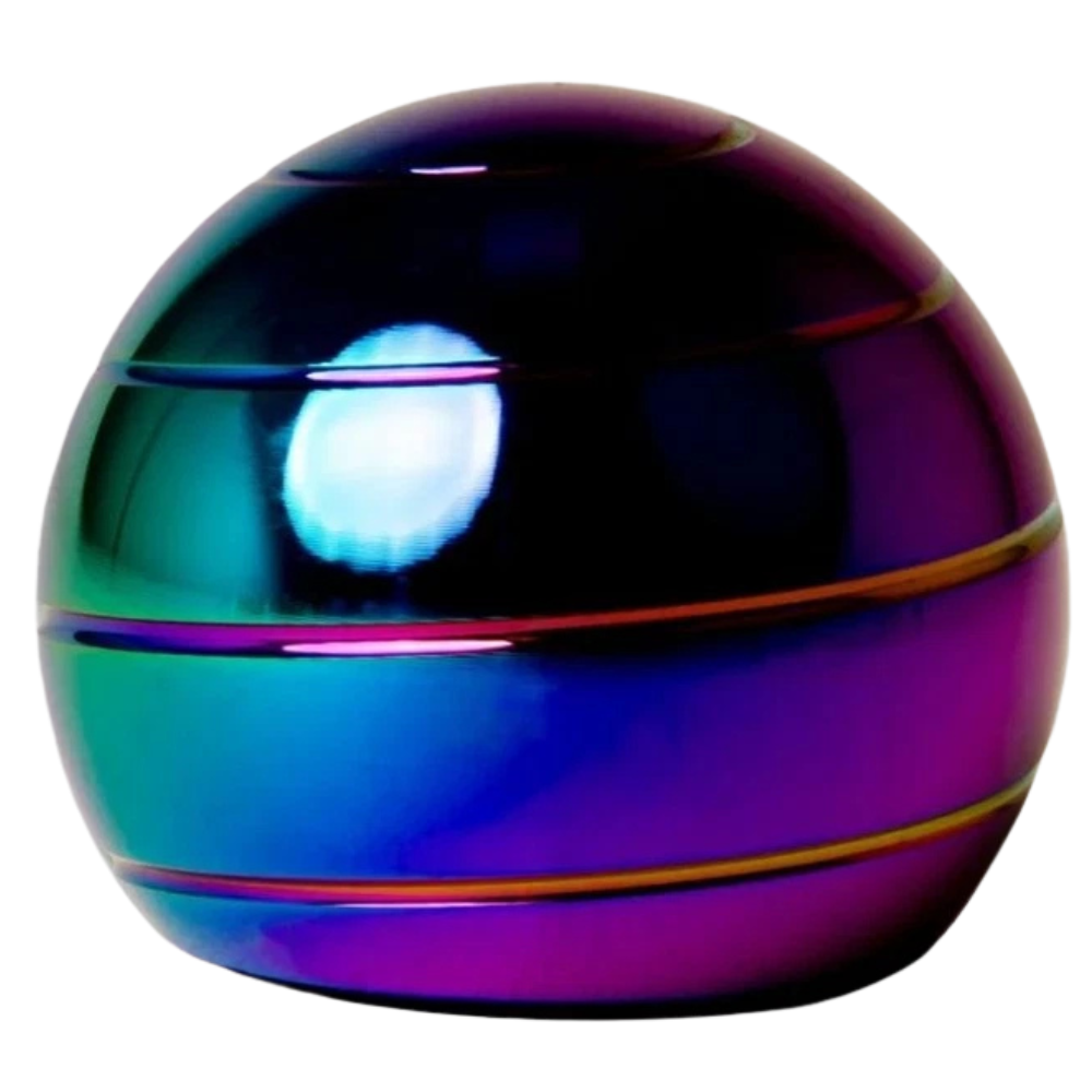 Premium Metal Spinning Sphere Silent Precision Spinner Stress Relief Focus Desk Toy