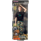 Bonk 30 cm Army Soldier Doll Military Uniform Figure with Accessories Toy Gift for Children