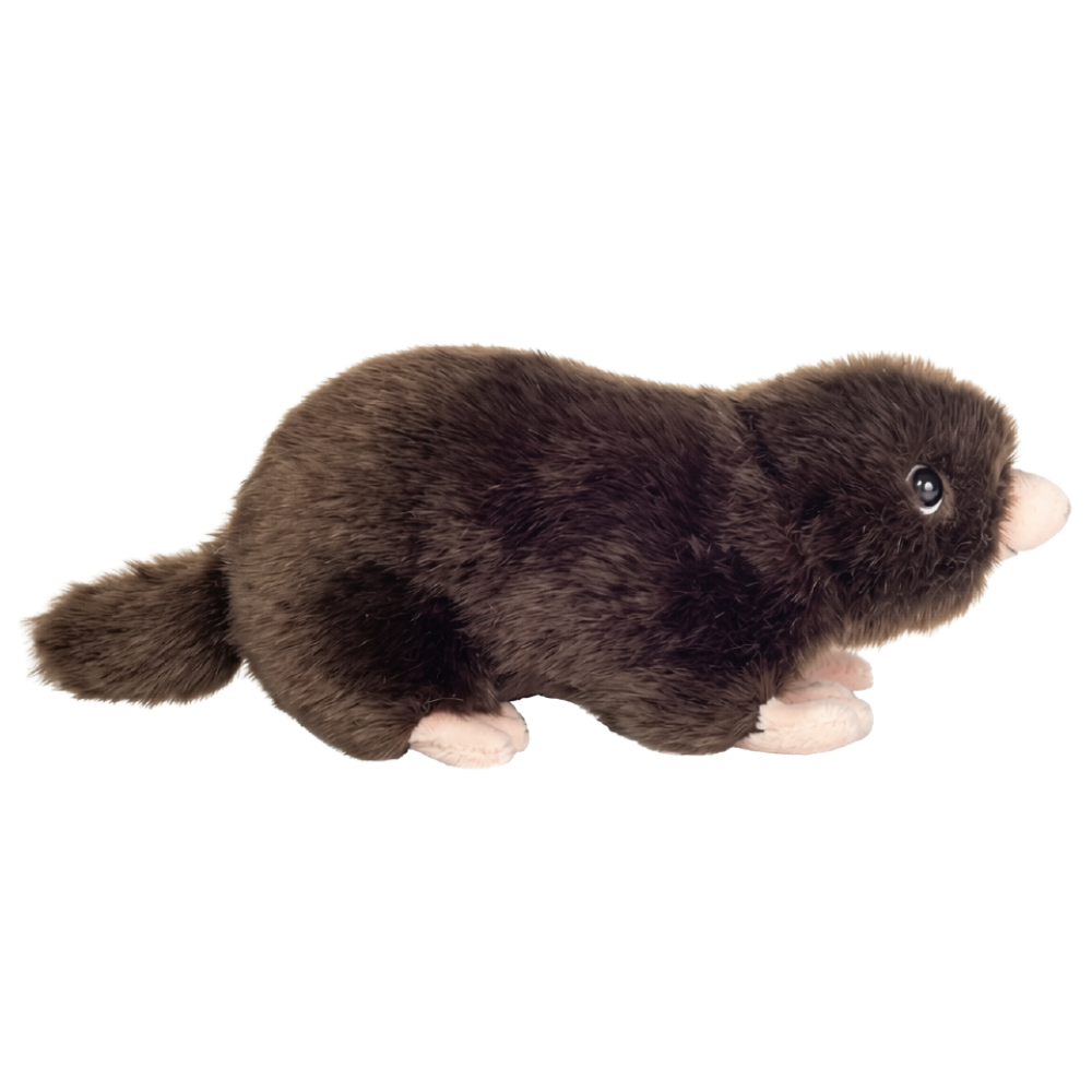 Teddy Hermann Garden Mole Plush Soft Toy Animal Teddy Brown