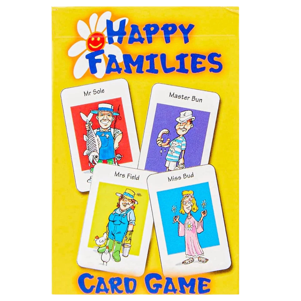 Children's Traditional Card Games Happy Families Jungle Snap Donkey & Pairs