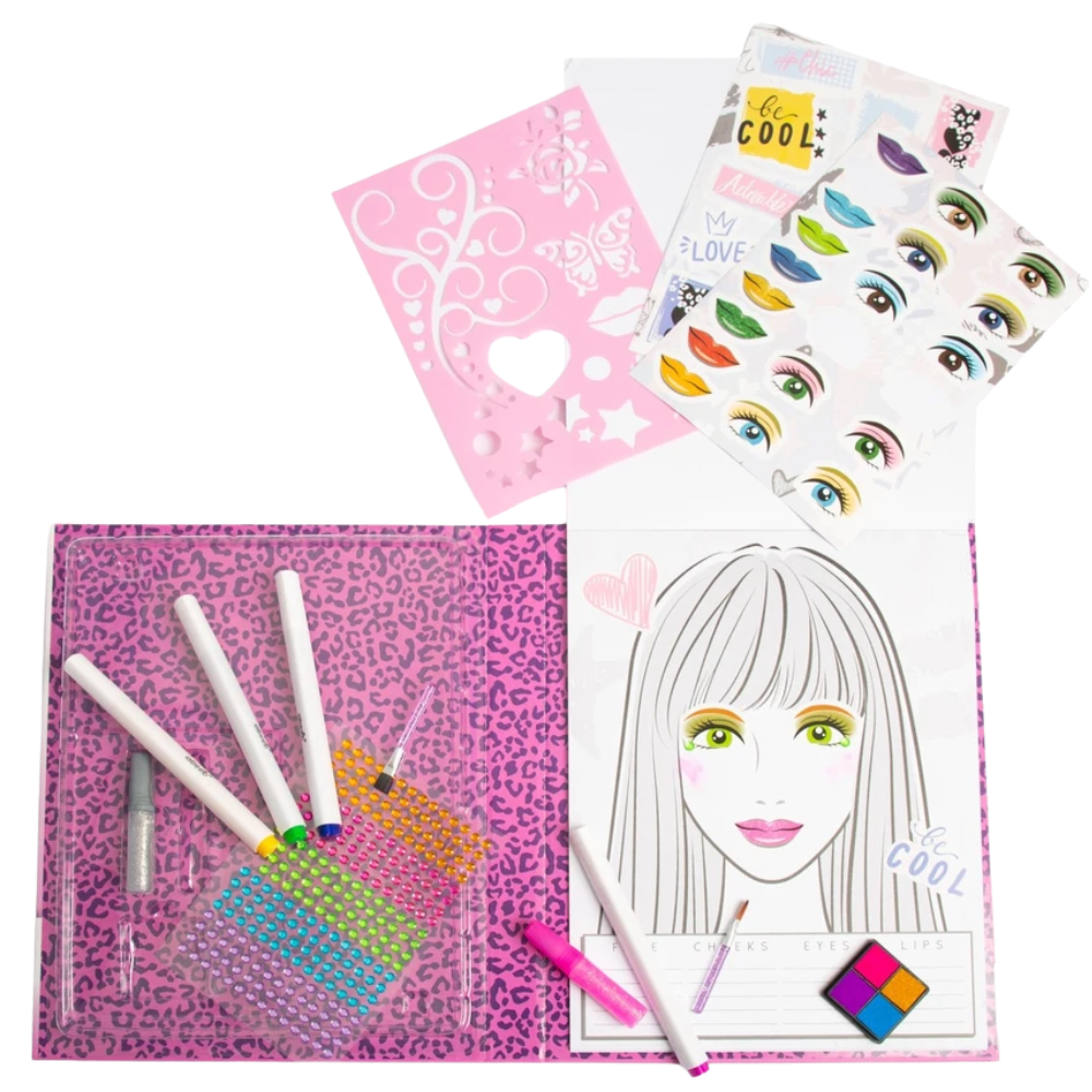 Abeec Fashion Designer Kit for Girls Creative Diy Dress Design & Fashion Craft Kit Set Fun