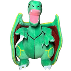 Charizard Fusion Rayquaza Pokemon Plush Soft Toy 24cm Cute Collectible Gift Toy for Kids