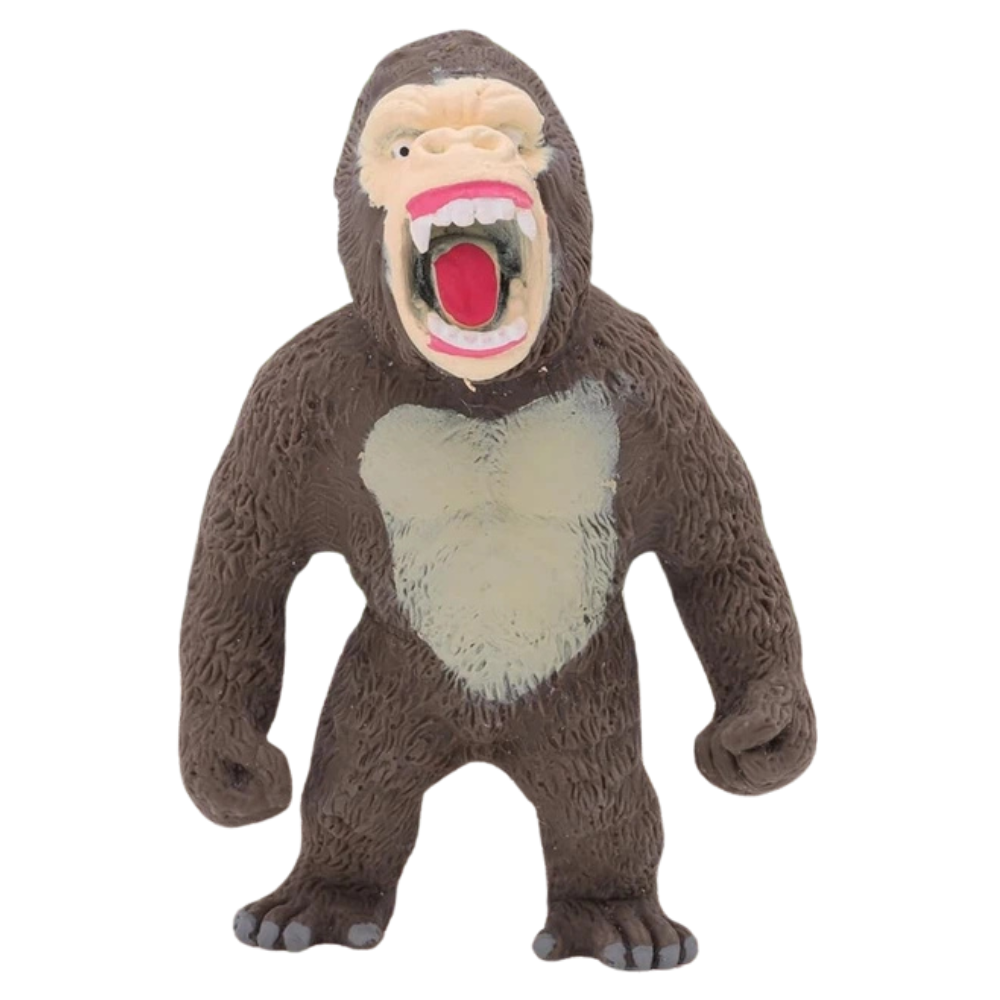Toyland 15cm Stretchy Gorilla Stress Fidget Toy Novelty Joke Gift for Kids Adults Age 3+