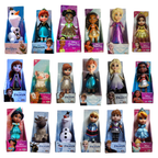 Disney Princess Mini Toddler Dolls 3" Poseable Figures Ariel Moana Elsa Anna & More
