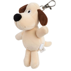 Aurora Wallace & Gromit Gromit Plush Keyring 13cm Soft Toy Bag Clip Collectible for Fans