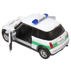 Welly Mini Cooper Polizei German Police Car Diecast Model Toy 1:34-1:39 Scale Collectible