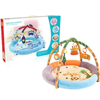 Baby Round Activity Play Mat Gym with Soft Colourful Material for Infant Playtime and Fun