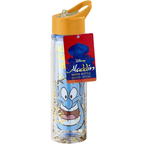 Funko Disney Aladdin Plastic Water Bottle 750ml Sparkly Kids Reusable Drinks Bottle