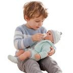 Bibi Doll Willow 18 Inch Baby Doll Girl Soft Body Toy Mint Green Outfit Sounds 3+ Gift Kids
