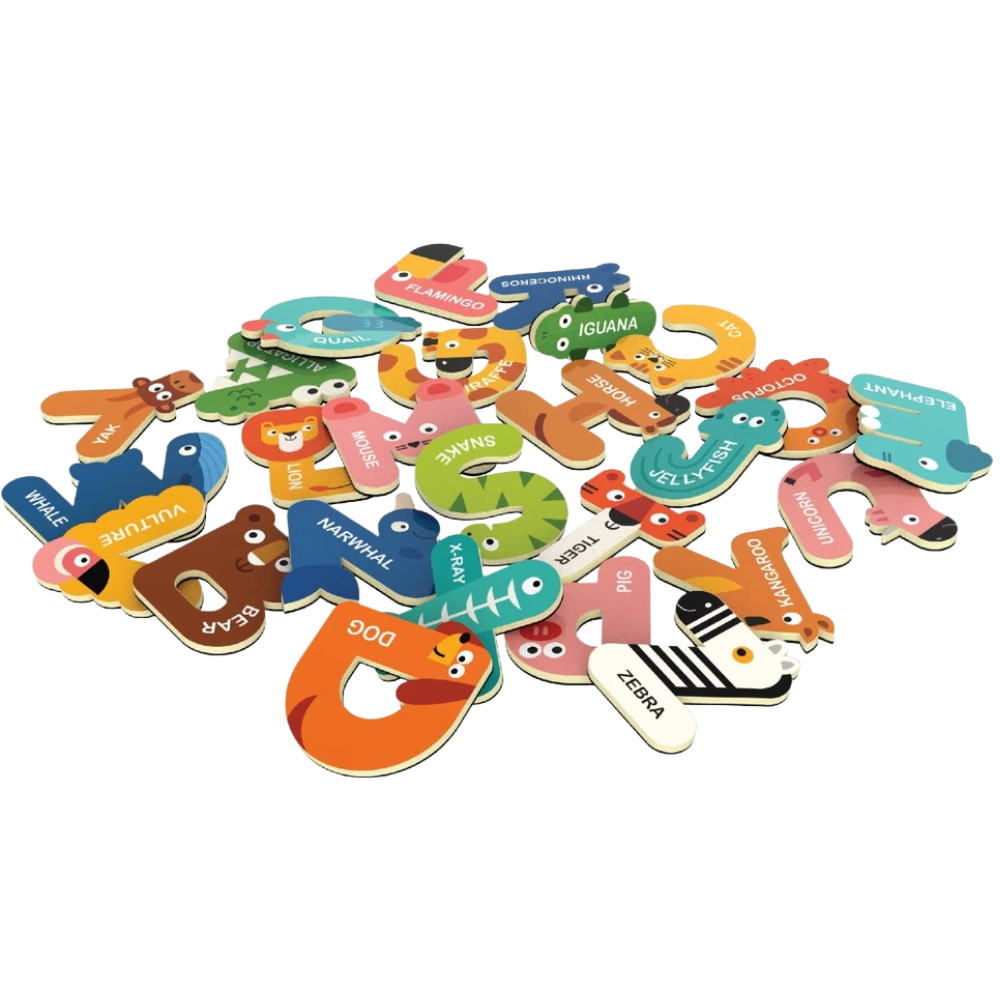 Magnetic Alphabet Letters for Kids 26PCS ABC Animal Learning Toy