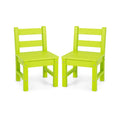 2-Piece Kids Study Chairs with Back Support for Home & Garden