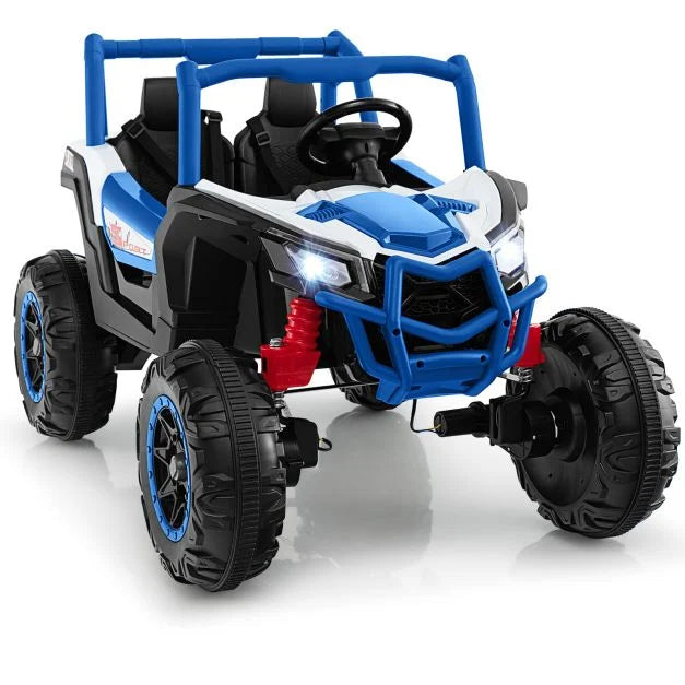 24V Kids UTV Ride-On Car with 4×100W Powerful Motors