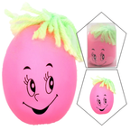 Rubber Funny Face Stretchy Squeezy Fidget Stress Ball