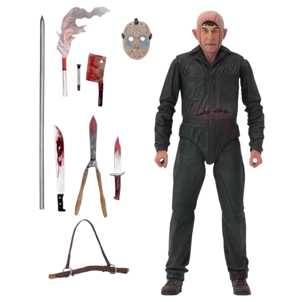 NECA Friday the 13th Part V Roy Burns Jason 7" Ultimate Action Figure