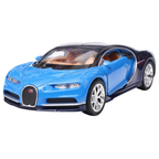 Welly Bugatti Chiron Sports Car 1:34–1:39 Scale Diecast Model Car Toy