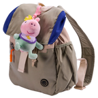 Peppa Pig Baby Evie Clip-On Plush Keychain Soft Toy Bag Clip Blue
