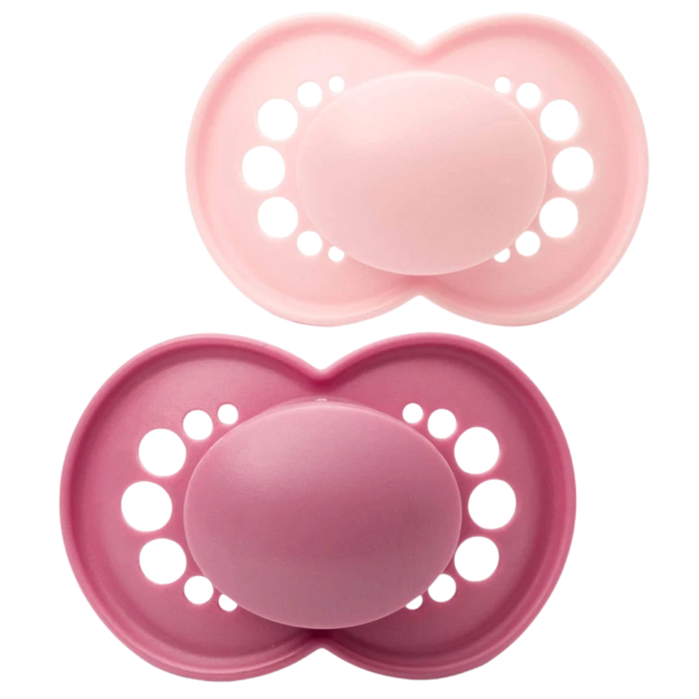 MAM Original Soothers 6–18 Months 2 Pack BPA-Free Orthodontic Baby Dummies