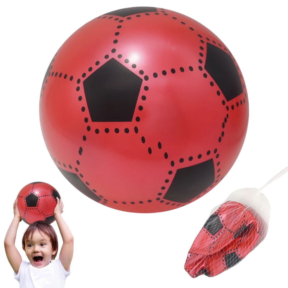 Inflatable PVC Football Soccer Ball Kids Outdoor Game Toy