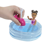 Barbie Skipper Babysitters Inc Dolls Paddling Pool Set Water Play Kids Toy New