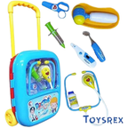 Kids Doctor & Nurse Medical Play Set with Carry Case Pretend Role Play Kit for Children Uk