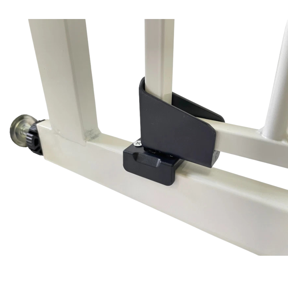 Callowesse Kuvasz White Pressure Fit Baby Pet Stair Safety Gates Pack of 2 77-86cm Wide