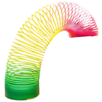 Large Slinky Magic Spring Toy Set of 12 Rainbow Kids Fidget Party Bag Fillers