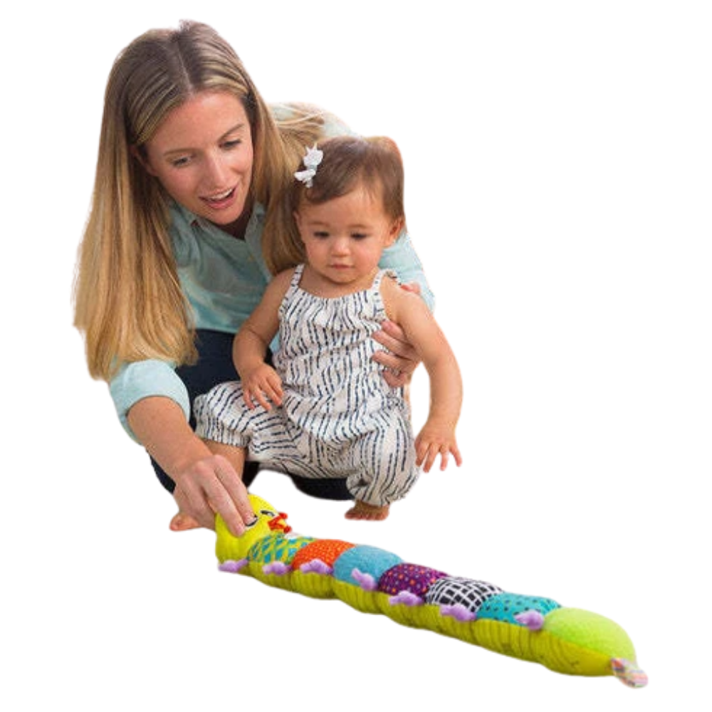 Lamaze Musical Inchworm Baby Activity Toy Sensory Developmental Soft Toy