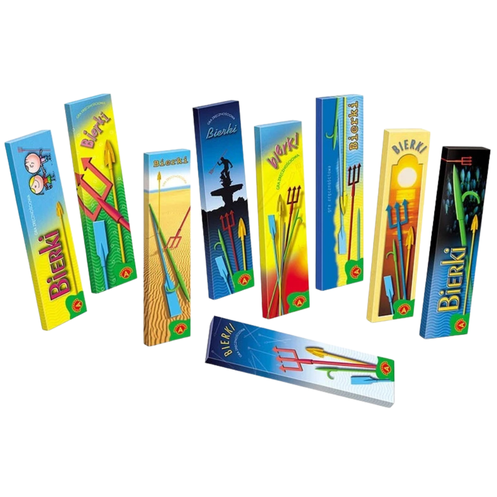 Classic Pick-Up Sticks Game for Kids and Families, Skill-Based Party and Group Activity Toy