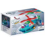 PEBBLE HUG Transparent Helicopter 3D Lights Musical Sound Kids Toy Vehicle