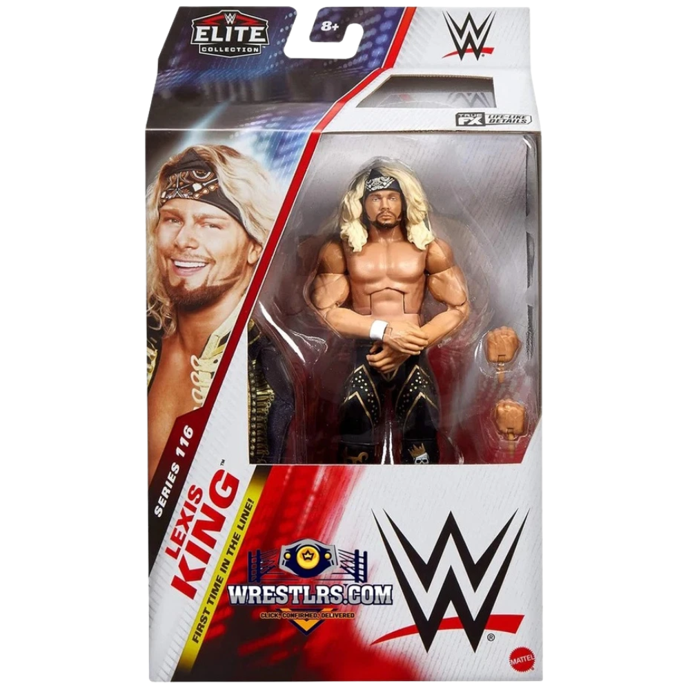 Wwe Elite Collection Series 116 Lexis King 6-Inch Action Figure with Truefx Detailing