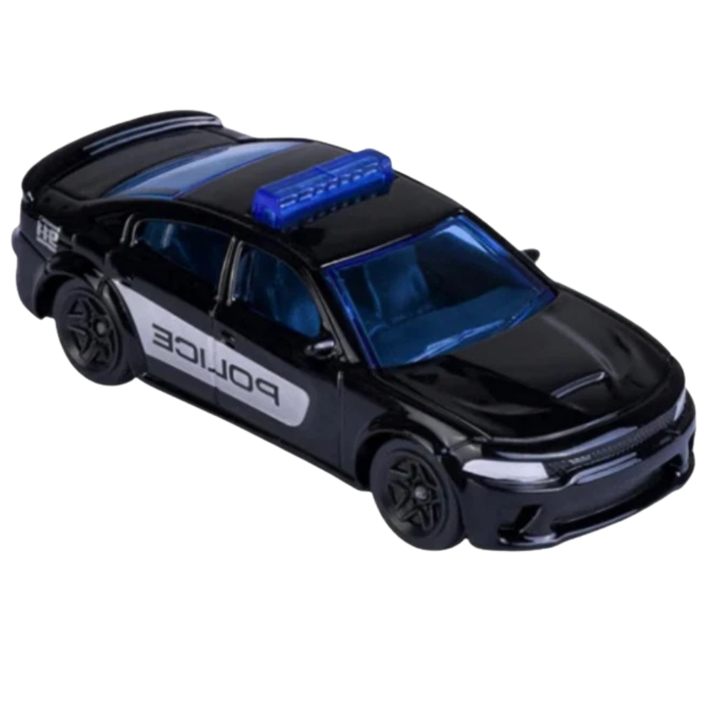 Matchbox Dodge Charger Police Car 1:60–1:64 Scale Diecast American Model Toy