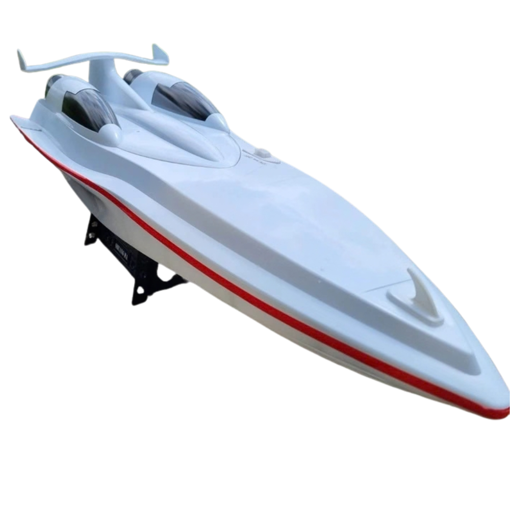 Rc Racing Yacht Boat Twin Motor 2.4ghz 15kmh Remote Control Speed Boat Kids 10+