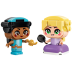 LEGO Disney Princess 43303 Mini Jasmine & Rapunzel Building Set for Kids with Accessories