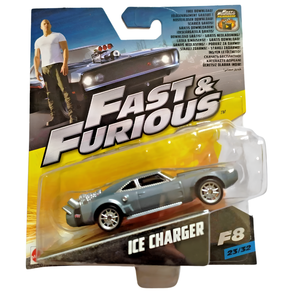 Hot Wheels Fast & Furious Retro Car 1:55 Die-Cast Fcf35 Assortment Dodge & Ford