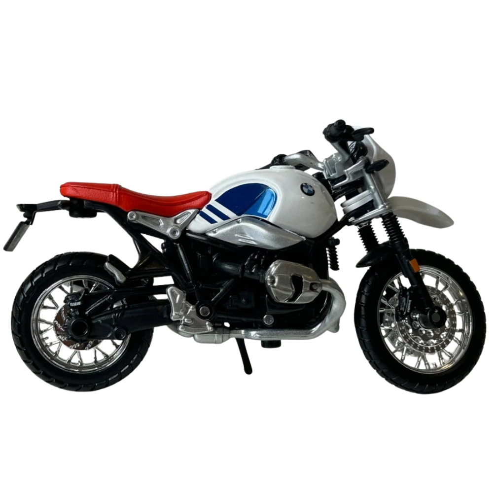 Bburago BMW R nineT Urban GS Motorcycle Diecast Model Bike 1:18 Scale German Motorbike Toy