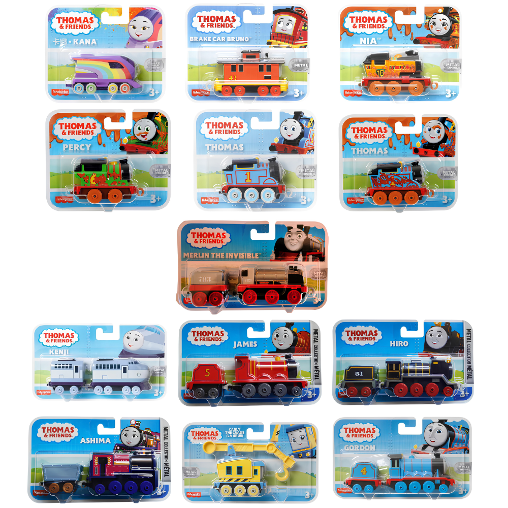 Thomas & Friends Metal Engine Die-Cast Trains Choose Your Favourite Fisher-Price Character
