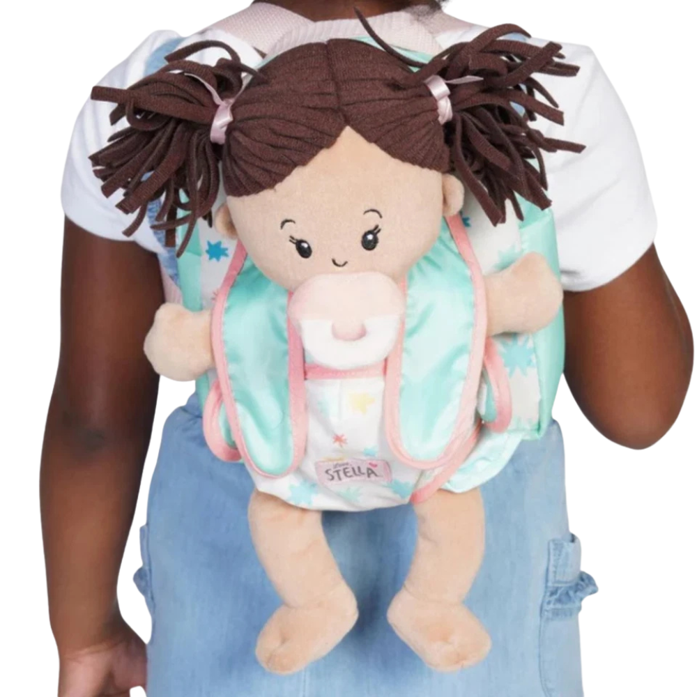 Manhattan Toy Love Stella Doll Carrier Backpack Soft Doll Carrying Bag for Kids New