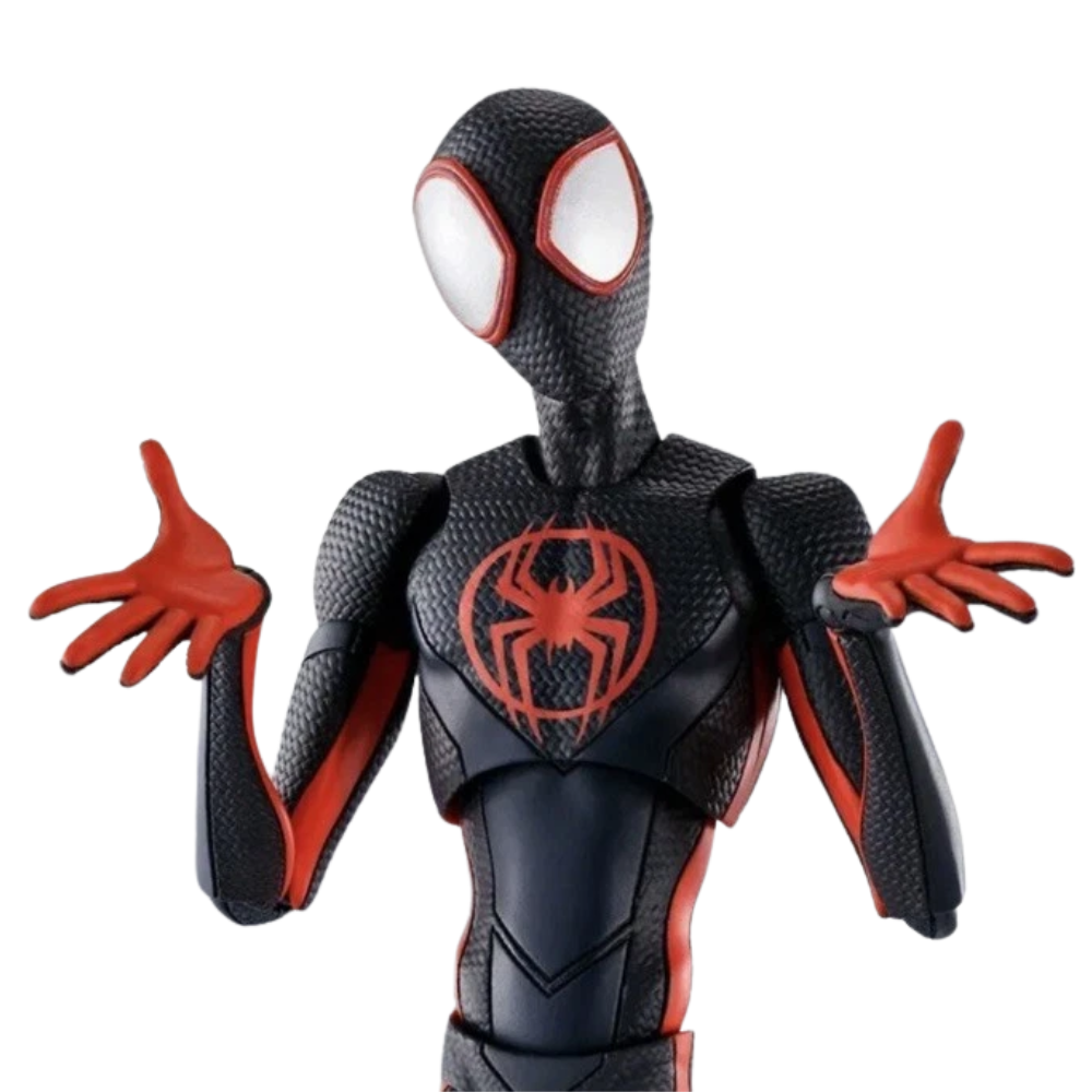 Figuarts Spider-Man Miles Morales Across the Spider-Verse Figure With Box